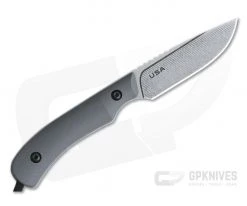 Smith & Sons Axiom Charcoal Gray G10 Blue Liners AEB-L EDC Fixed Blade -Camping Knives best sale axiom g10 charcoal 3