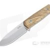 LionSteel B41 Bushcraft Olive Wood Sleipner Steel Fixed Blade