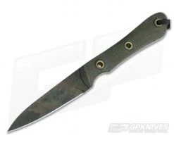 Smith & Sons Bandit Original Patina CPM D2 OD Green Micarta Compact Fixed Blade