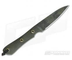 Smith & Sons Bandit Original Patina CPM D2 OD Green Micarta Compact Fixed Blade 5 Smith & Sons Bandit Original Patina CPM D2 OD Green Micarta Compact Fixed Blade -Camping Knives best sale bd gm op 3