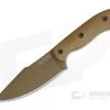 Kabar Becker BK18 Harpoon Tan 1095 Tactical Fixed Blade Knife