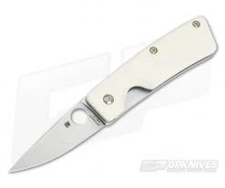 Spyderco Lil’ Nilakka Flash Batch Ivory G10 C221GPWH