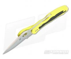 Spyderco Snap-It Salt Plain C26PYL 5 Spyderco Snap-It Salt Plain C26PYL -Camping Knives best sale c26pyl 3