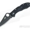 Spyderco Salt 2 Black Plain H1 Black FRN Back Lock Folder C88PBBK2