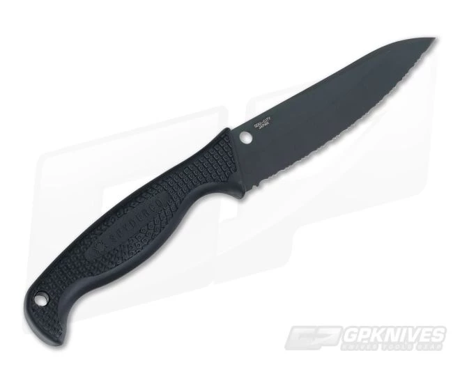 Spyderco Aqua Salt Black H1 SpyderEdge Fixed FB23SBBK 3 Spyderco Aqua Salt Black H1 SpyderEdge Fixed FB23SBBK - Image 3