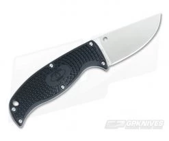 Spyderco Enuff Clip Point Fixed Knife -Camping Knives best sale fb31cpbk 3