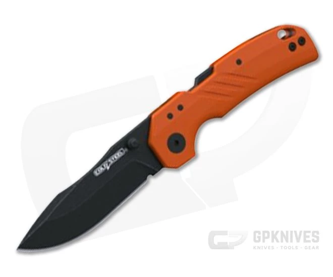 Cold Steel Engage Atlas Lock 3" Black Stonewashed 4116SS Blaze Orange GFN Folder FL-30DPLD-BO 1 Cold Steel Engage Atlas Lock 3" Black Stonewashed 4116SS Blaze Orange GFN Folder FL-30DPLD-BO
