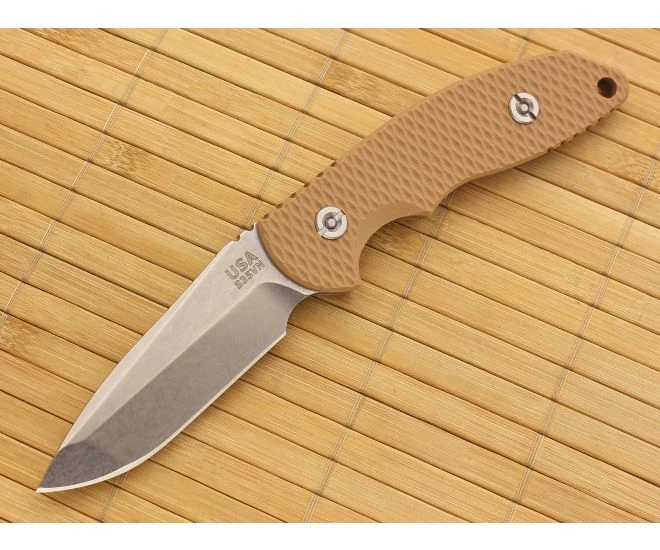 Hinderer Knives FXM 3.5 Fixed Spanto Coyote G10 1 Hinderer Knives FXM 3.5 Fixed Spanto Coyote G10