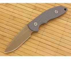 Hinderer Knives FXM 3.5 Fixed DLC Spanto Gray G10