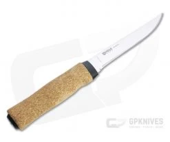 Helle Knives Hellefisk 12C27 Stainless Cork Fixed Blade Knife