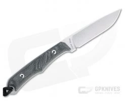Chris Reeve Inyoni Stonewashed S45VN Black Canvas Micarta Fixed Blade -Camping Knives best sale iny 1001 3