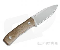 LionSteel M4 Natural Canvas Micarta Satin M390 Fixed Blade -Camping Knives best sale m4 cvn 3