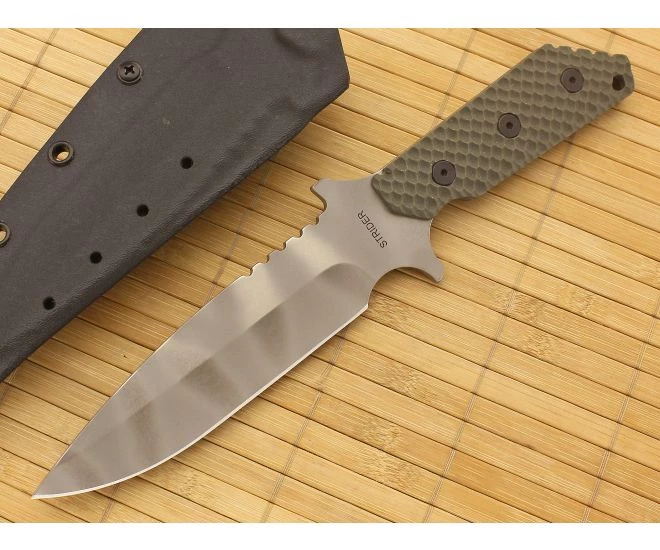 Strider MK-1 Mod 10 Green Gunner Grip Ghost Stripe CPM-S30V 1 Strider MK-1 Mod 10 Green Gunner Grip Ghost Stripe CPM-S30V