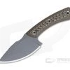 RMJ Tactical Nomad Skinner 52100 Hyena Brown Hunting Fixed Blade