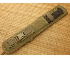 Strider Rogue Warrior 3 Tigerstriped Fixed Blade Knife -Camping Knives best sale rw3 bg10t 2