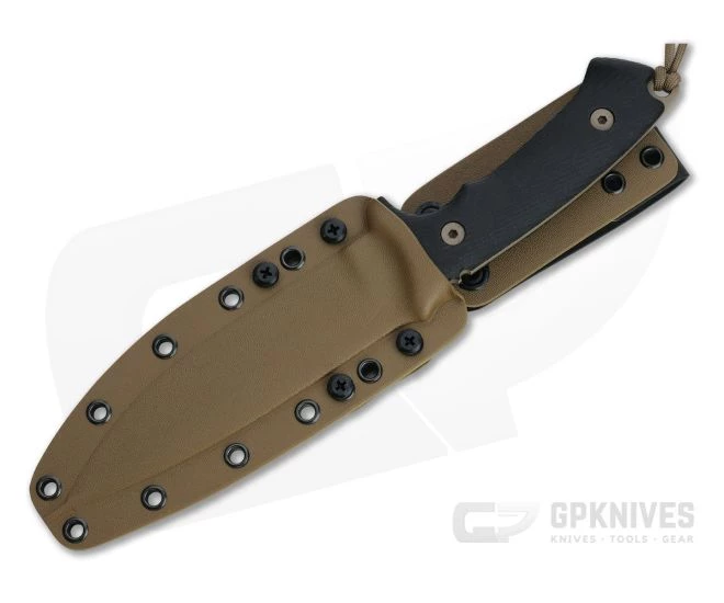 Spartan Harsey Difensa FDE S45VN Black Micarta Kydex Sheath Fixed Blade 19DEBKKYTN 2 Spartan Harsey Difensa FDE S45VN Black Micarta Kydex Sheath Fixed Blade 19DEBKKYTN - Image 2
