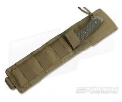 Spartan Hybris FDE Fixed Blade Tan MOLLE Sheath -Camping Knives best sale sb42degrnltn 2