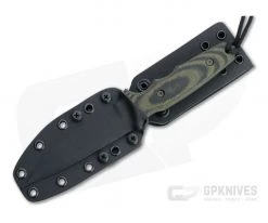 Spartan Harsey TT Tactical Trout Black S45VN Camo Linen Micarta Fixed Blade 43BKCMKYBK -Camping Knives best sale sb43bkcmkybk 2