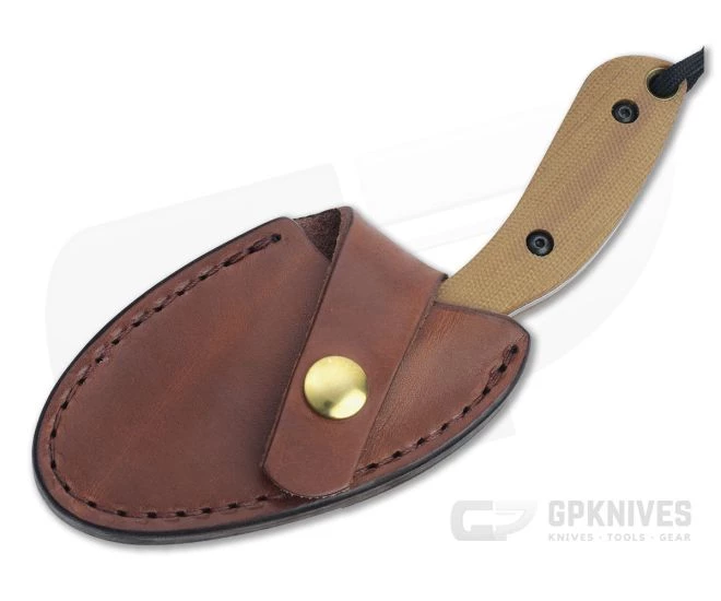 Smith & Sons Apex Stonewashed D2 Natural Micarta Multi Purpose Fixed Blade SM034101 2 Smith & Sons Apex Stonewashed D2 Natural Micarta Multi Purpose Fixed Blade SM034101 - Image 2