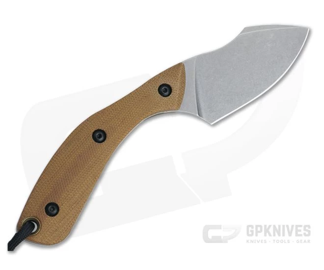 Smith & Sons Apex Stonewashed D2 Natural Micarta Multi Purpose Fixed Blade SM034101 3 Smith & Sons Apex Stonewashed D2 Natural Micarta Multi Purpose Fixed Blade SM034101 - Image 3