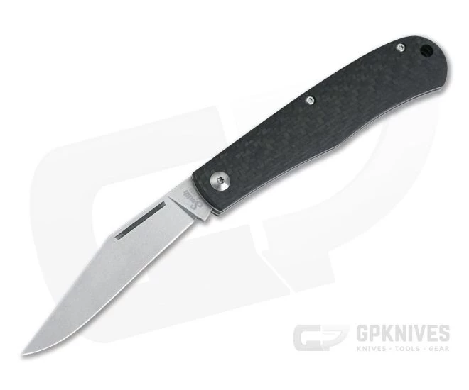 Smith & Sons Legacy Trapper D2 Carbon Fiber Slip Joint 1 Smith & Sons Legacy Trapper D2 Carbon Fiber Slip Joint