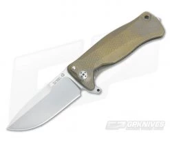 LionSteel SR-11 Titanium Bronze Integral Flipper Sleipner SR11 B