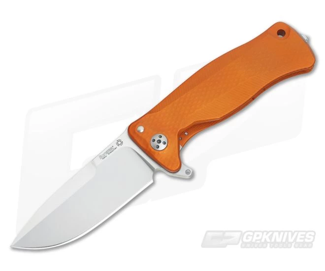 LionSteel SR-11 Aluminum Orange Integral Flipper Sleipner SR11A OS 1 LionSteel SR-11 Aluminum Orange Integral Flipper Sleipner SR11A OS